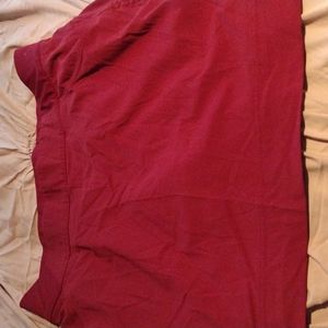 NWOT Columbia red skort
